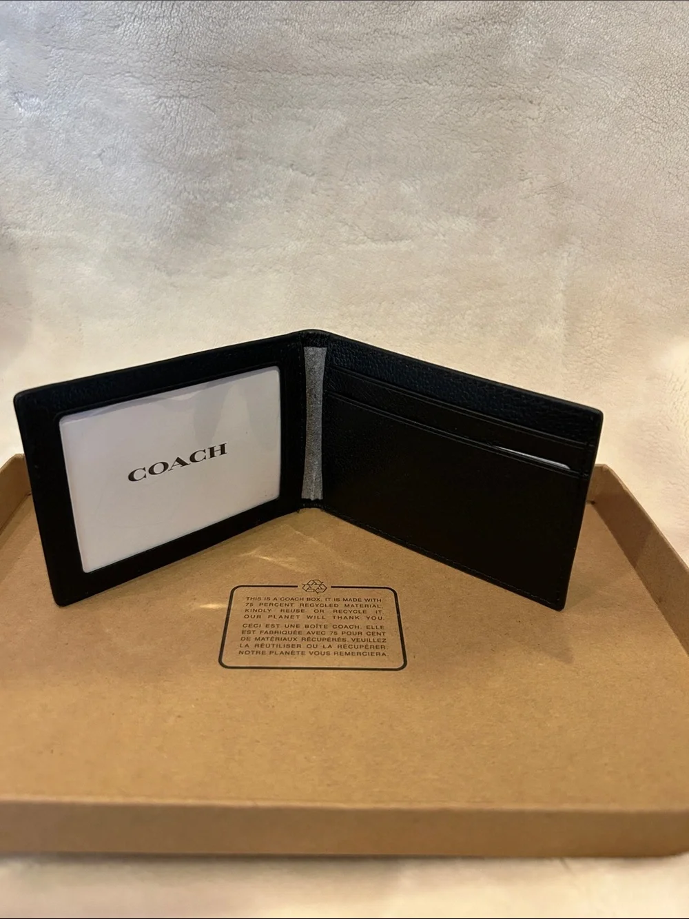 Coach Boxed 3-In-1 Wallet Gift Set NWT